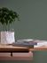 Non-Woven Wallpaper Plain Structure dark green 37703-4 5
