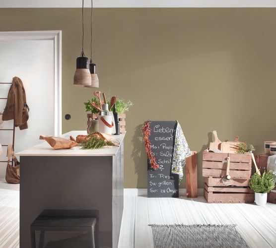 Tapete Vlies Einfarbig Struktur beige-braun 37748-5