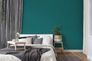 Non-Woven Wallpaper Plain Structure blue-green 37749-2 5