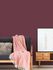 Tapete Vlies Einfarbig Struktur bordeaux-rot 37749-6 5