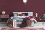 Tapete Vlies Einfarbig Struktur bordeaux-rot 37749-6 1
