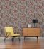 Non-Woven Wallpaper Floral Flowers beige red grey 37751-2 4