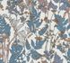 Non-Woven Wallpaper Floral Flowers cream blue 37751-7 2
