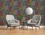 Non-Woven Wallpaper Leaves Trees black green 37753-2 4