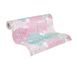 Non-Woven Wallpaper Leaves Trees white pink blue 37753-5 1