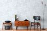 Non-Woven Wallpaper Leaves Trees white grey 37753-6 4
