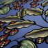 Non-Woven Wallpaper Fruits Leaves blue red 37754-1 3
