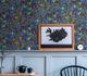 Non-Woven Wallpaper Fruits Leaves blue red 37754-1 5