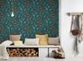 Non-Woven Wallpaper Fruits Leaves green yellow 37754-2 4