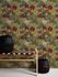Non-Woven Wallpaper Palms Floral yellow red blue 37757-1 4