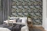 Non-Woven Wallpaper Palms Floral white green 37757-3 5
