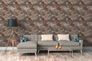 Non-Woven Wallpaper Palms Floral beige orange 37757-5 5