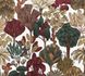 Tapete Vlies Palmen Floral weiß braun rot 37757-7 2