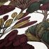 Tapete Vlies Palmen Floral weiß braun rot 37757-7 3