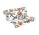 Non-Woven Wallpaper Flowers Birds white 37701-1 2