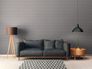 Non-Woven Wallpaper Retro Graphic grey pink 37707-7 5