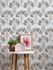Non-Woven Wallpaper Palms Leaves brown grey 37708-2 4