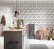 Non-Woven Wallpaper Palms Leaves brown grey 37708-2 5
