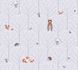 Image Kids Wallpaper Animals Forest grey brown white 38119-1 1
