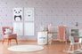 Room Image Kids Wallpaper Animals Forest grey brown white 38119-1 3