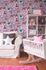 Raumbild Vliestapete Kinder Blumen Tiere rosa bunt 38120-3 3