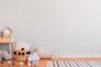 Raumbild Vliestapete Kinder Herzen rosa grau beige 38124-1 3