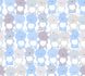 Image Kids Wallpaper Teddy Bears blue grey white 38129-1 1