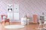 Kids Wallpaper Teddy Bears pink grey white 38129-2 3