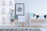 Room Image Kids Wallpaper Elephants Family blue 38135-1 4