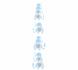 Detail Image Kids Wallpaper Elephants Family blue 38135-1 2