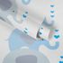 Roll Image Kids Wallpaper Elephants Family blue 38135-1 3