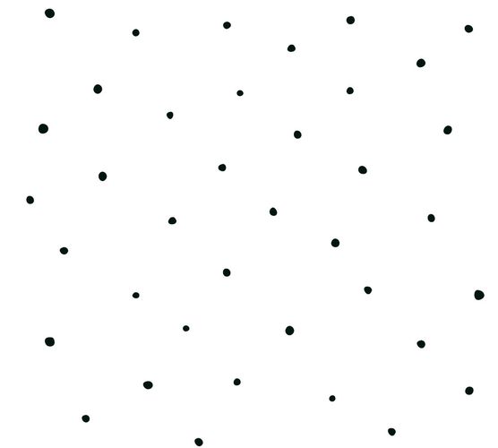 Picture Kids Wallpaper Dots Pattern white black 38139-1