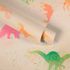 Rollenbild Vliestapete Kinder Dinosaurier bunt gelb 38146-1 2