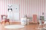 Room Image Kids Wallpaper Block Stripes rosé white 38148-2 3