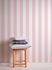 Room Picture Kids Wallpaper Block Stripes rosé white 38148-2 4