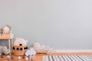 Raumbild Vliestapete Kinder Uni-Design greige 38312-9 3