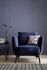 Non-Woven Wallpaper Plain blue-grey Gloss 32741 4