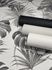 Non-Woven Wallpaper Leaves Jungle grey white 32743 4