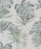 Non-Woven Wallpaper Leaves Jungle grey green blue 32746 2