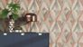 Tapete-Vlies-Raute-Ethno-orange-rot-beige-Rasch-704020-63208707_3 3