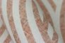 Detail Image Non-Woven Wallpaper Waves-Design red-orange beige 704549 3