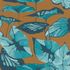 Produktbild Tapete Vlies Rasch Blätter Floral braun blau 539660 2