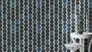 Produktbild Tapete Vlies Rasch Grafik Kreise blau schwarz 539745 3