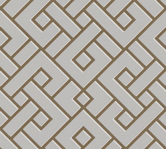 Produktbild Tapete Vlies Michalsky Geometrisch grau weiß 37984-2