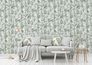 Photography Non-Woven Wallpaper Michalsky Bamboo green white 37989-3 5