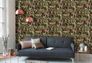Photography Non-Woven Wallpaper Michalsky Plants green black 37990-1 5