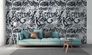 Artikelbild Fototapete Vlies Graffiti Street Art grau 38251-1 1