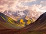 Picture Photo Wallpaper Mountains Landscape green yellow 38257-1 2