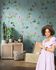 Image Photo Wallpaper Flowers Butterflies blue colourful 38268-1 3