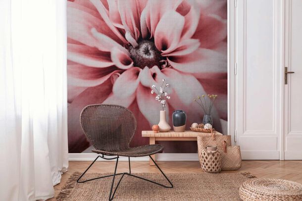 Artikelansicht Fototapete Vlies Blüte Floral Blumen rosa 38270-1